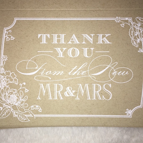 🌼Newlywed Thank You Cards - 3 Packs - Picture 5 of 5